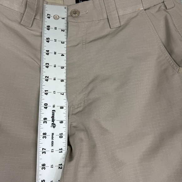 5.11 Tactical Ripstop Mens 34x32 Tan Pants‎ Fast Tac Cargo Work Utility - Picture 5 of 11